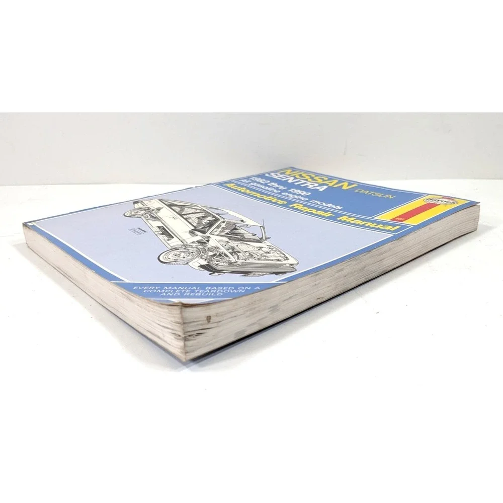 Nissan Datsun Sentra 1982-1990 Haynes Automotive Repair Manual Gasoline #982